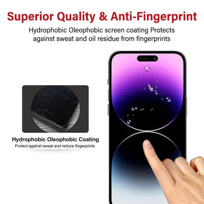 Clear Tempered Glass Screen Protector - iPhone