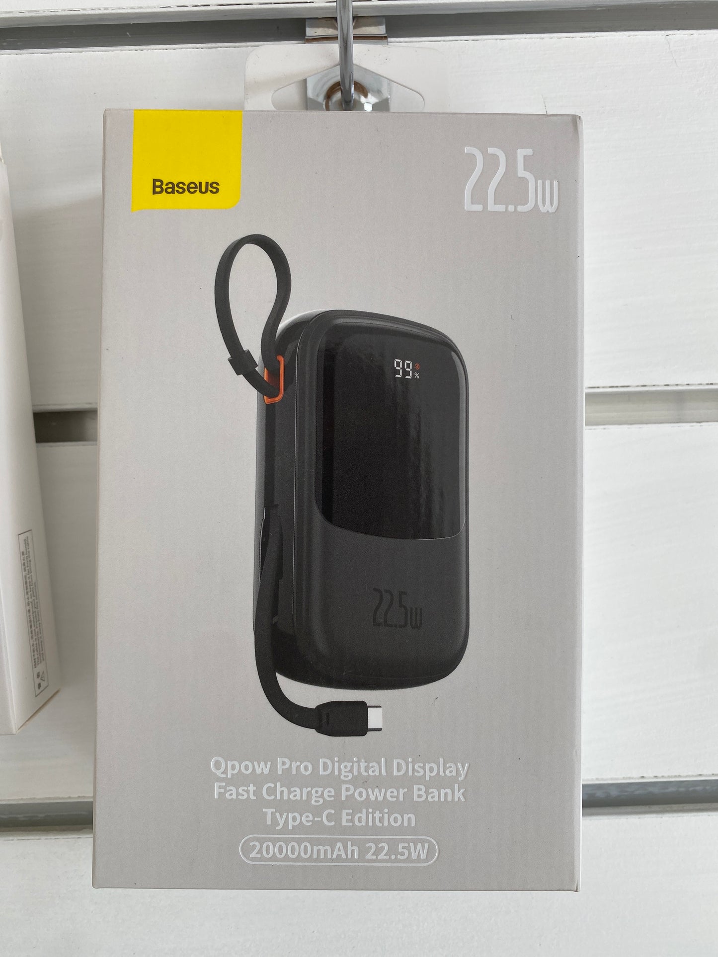 Digital Display Fast Charge Power Bank (20000mah, 22.5W Fast Charge)