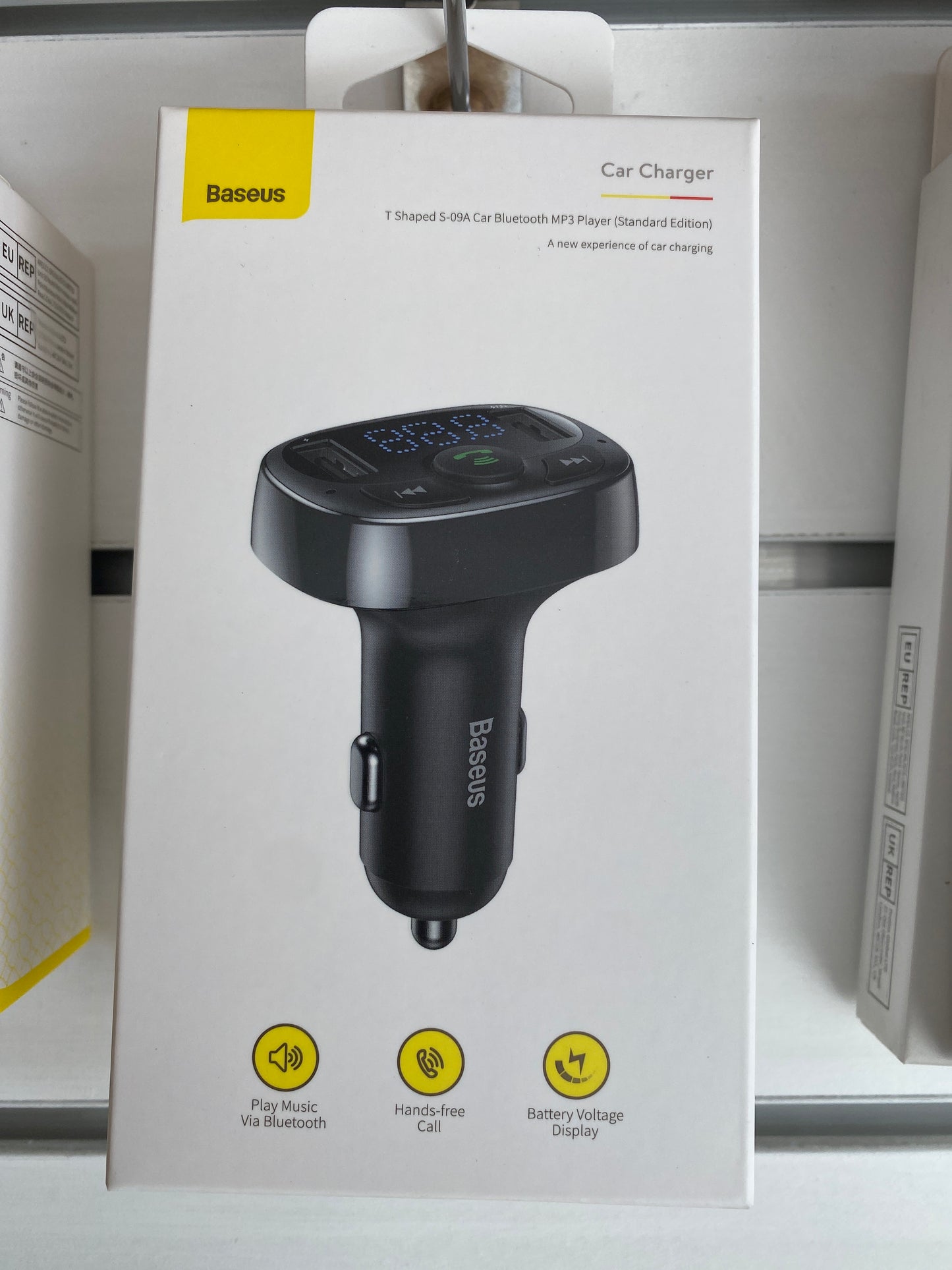 Car Charger & Bluetooth MP3 Player