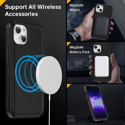 REDEFINE Powerful Magetic Force Protective Case for iPhone 15 Pro