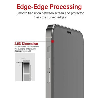 Privacy Tempered Glass Screen Protector for iPhone