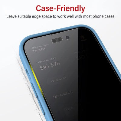 Privacy Tempered Glass Screen Protector for iPhone