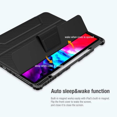 REDEFINE Armor Shockproof Smart Flip Case Cover for iPad 10.2-inch (2019) / (2020) / (2021) / Pro 10.5 inch (2017)