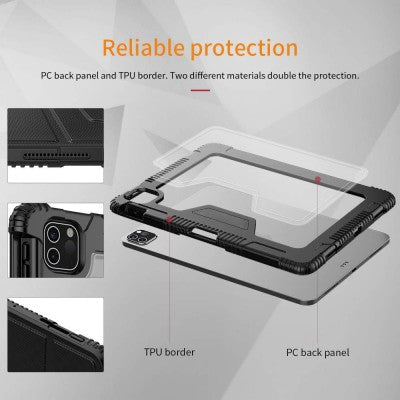 REDEFINE Armor Shockproof Smart Flip Case Cover for iPad 10.2-inch (2019) / (2020) / (2021) / Pro 10.5 inch (2017)