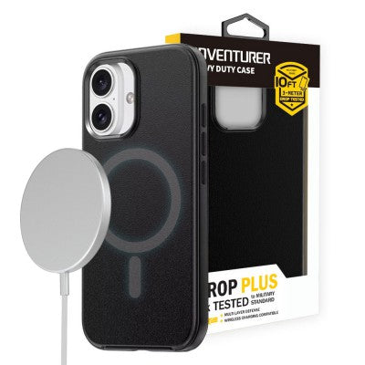Heavy Duty Adventurer Case with Magnetic Ring for iPhone 16