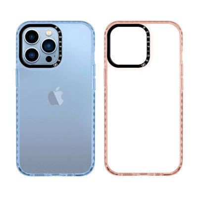 REDEFINE Transparent Color Frame Shockproof Case for iPhone 14