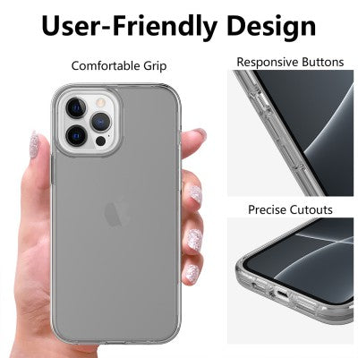 UTIA Ultimake Slim & Protective Case for iPhone 13 Pro - Clear Black