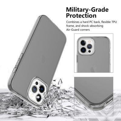 UTIA Ultimake Slim & Protective Case for iPhone 13 Pro - Clear Black