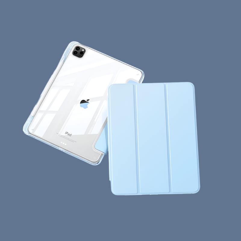 [Slim] Smart Devil Transparency Protective Case with pencil holder for iPad