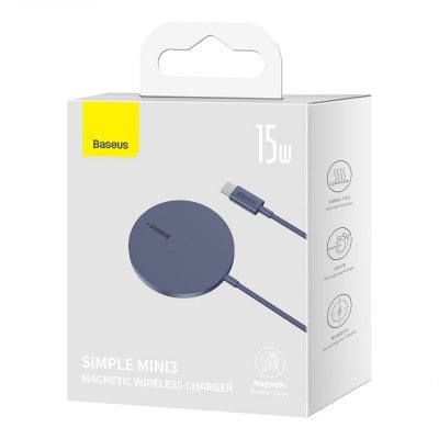 Baseus Simple Mini 3 Magnetic Wireless Charger 15W