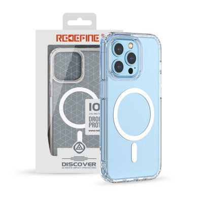 REDEFINE Crysital Case With Magnetic Ring for iPhone 14 Pro Max