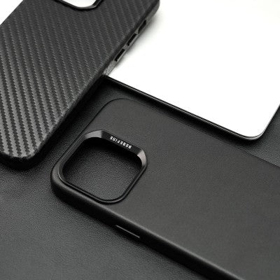REDEFINE MASTERCRAFT Polyurethane Leather Case  With Magnetic Ring for iPhone 15 Pro