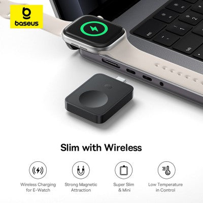Baseus MagPro Magnetic Wireless Charger for Apple Watch -Black