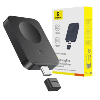Baseus MagPro Magnetic Wireless Charger for Apple Watch -Black