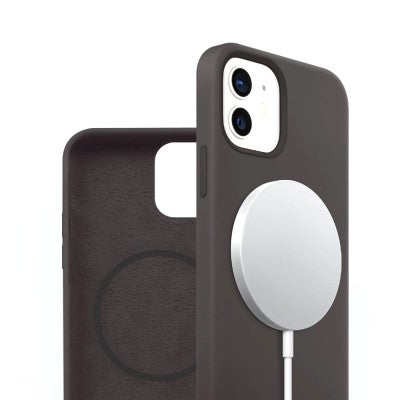 REDEFINE Liquid Silicone Case Cover with Magnetic Ring for iPhone 12 / 12 Pro (High-Quality Liquid Silicone)