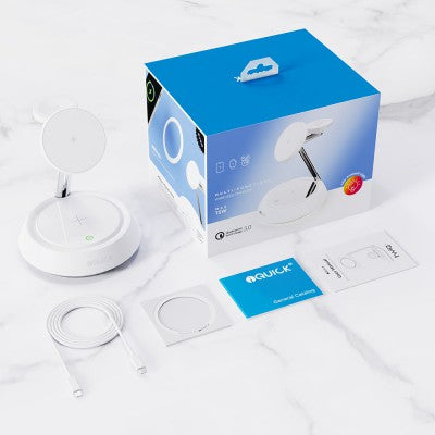 iQuick Twig 2 Multi Functions Wireless Charger With LED Ambient Light