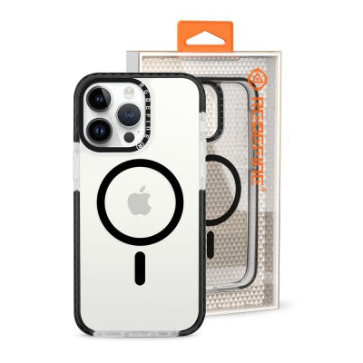 REDEFINE Transparent Shockproof Case With Magnetic Ring for iPhone 14 Pro