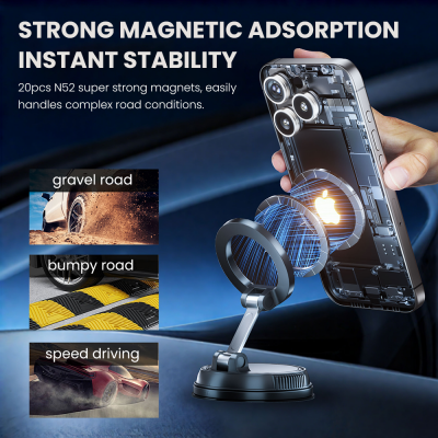 REDEFYNE Car Mount Magnetic Suction Phone Holder