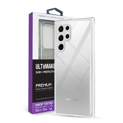 UTIA Ultimake Slim & Protective Case for S23 Ultra - Clear